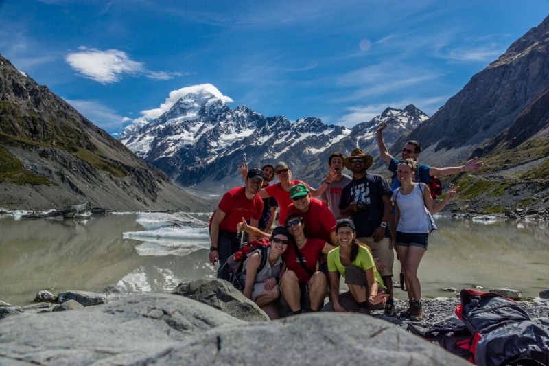 Campamento en Nueva Zelanda 24 días