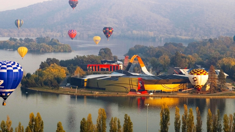 Canberra, iconos de la capital de Australia